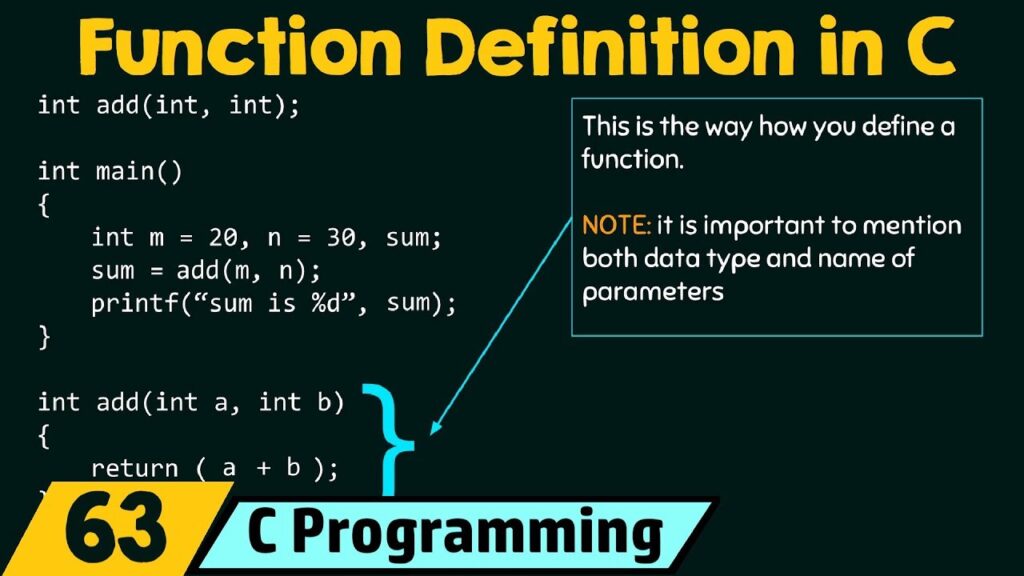 Definition of function