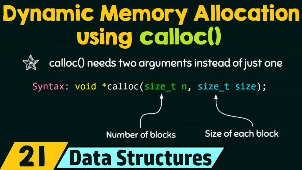 Calloc in C