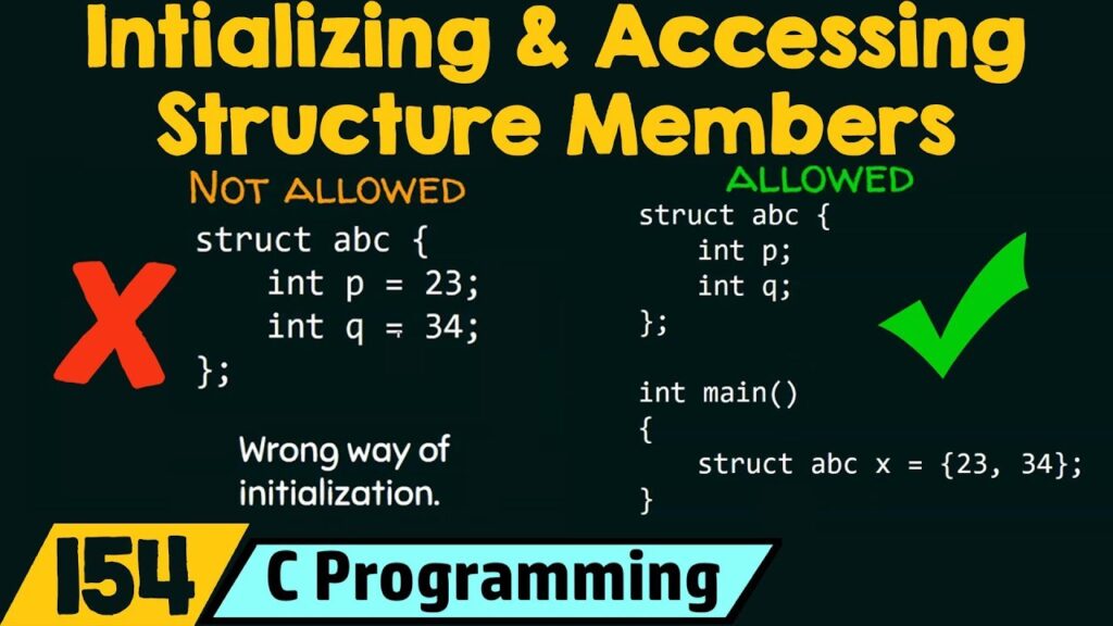 Accessing Structure Members