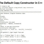 The Default Copy Constructor in C++