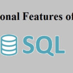 Additional Features of SQL