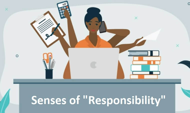 Senses of responsibility