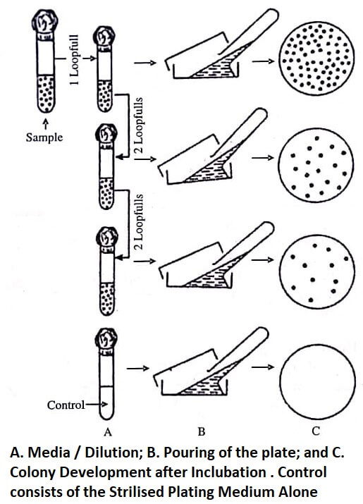 Pour Plate Method