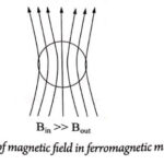 Effect of magnetic field in ferromagnetic material