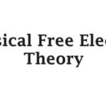 Classical Free Electron Theory