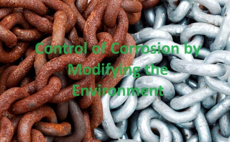 Control of Corrosion by Modifying the Environment