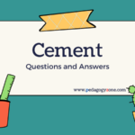 Cement - Questions and Answers