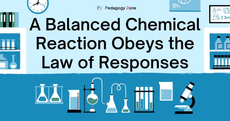 A Balanced Chemical Reaction Obeys the Law of Responses