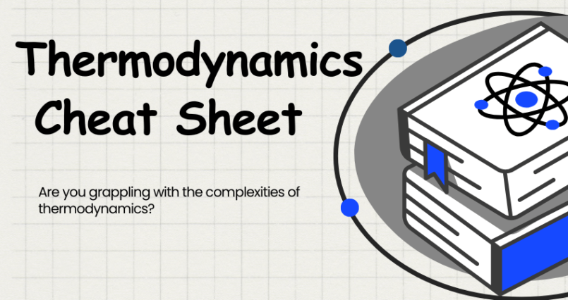 Thermodynamics Cheat Sheet