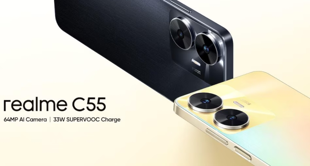 Realme C55 5G कम कीमत में जबरदस्त फीचर्स 64MP कैमरा और दमदार बैटरी वाला स्मार्टफोन