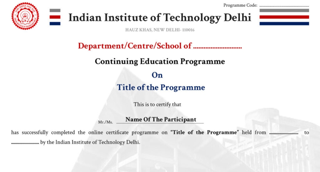 IIT Delhi Launches Exciting Tech Courses Enroll Without JEE