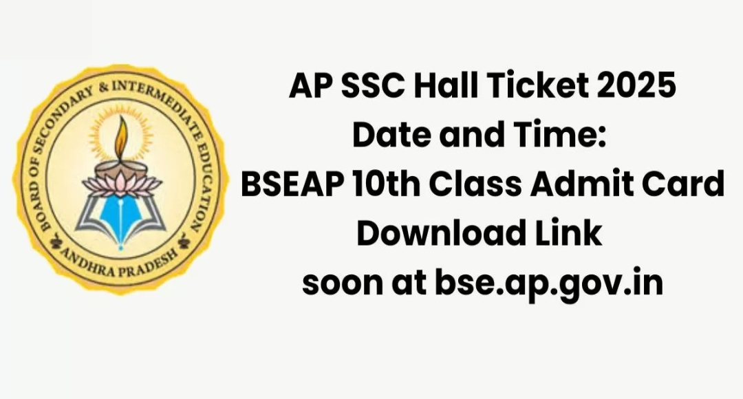 AP SSC Admit Card 2025 Released Download Your Hall Ticket Now