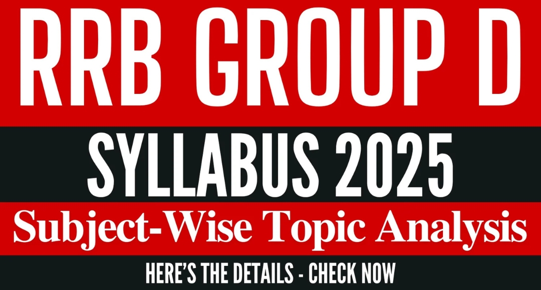 RRB Group D 2025: Master the Syllabus & Secure Your Dream Job