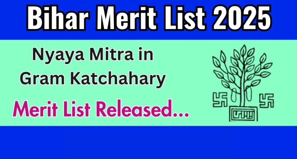 Bihar Nyaya Mitra Selection List 2025 Released See If You Made It