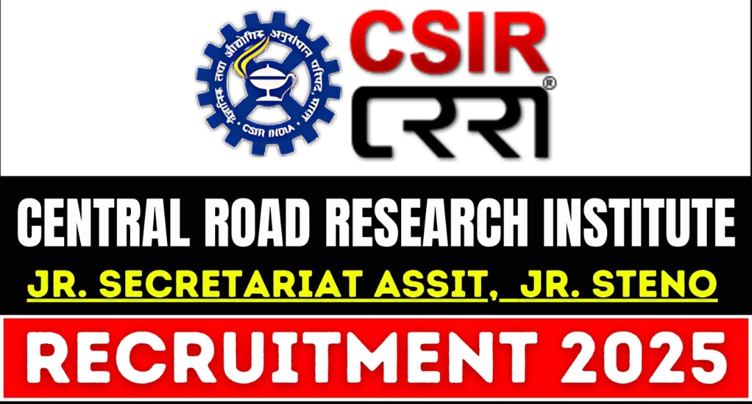 "Step into a Government Career: Apply Now for Delhi CSIR CRRI Recruitment 2025