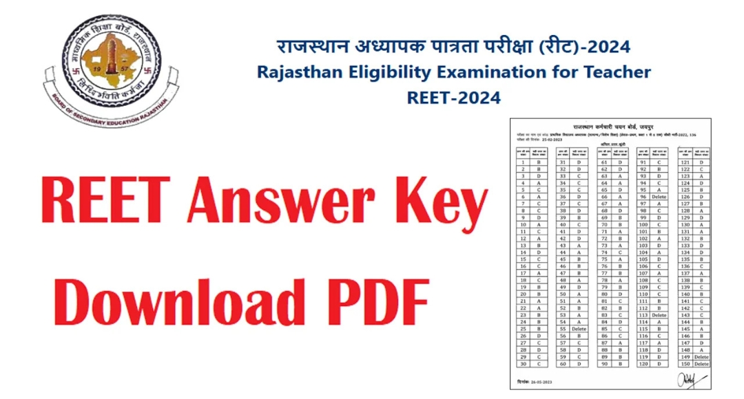 REET 2025 Answer Key: Find Out How You Performed in the Exam