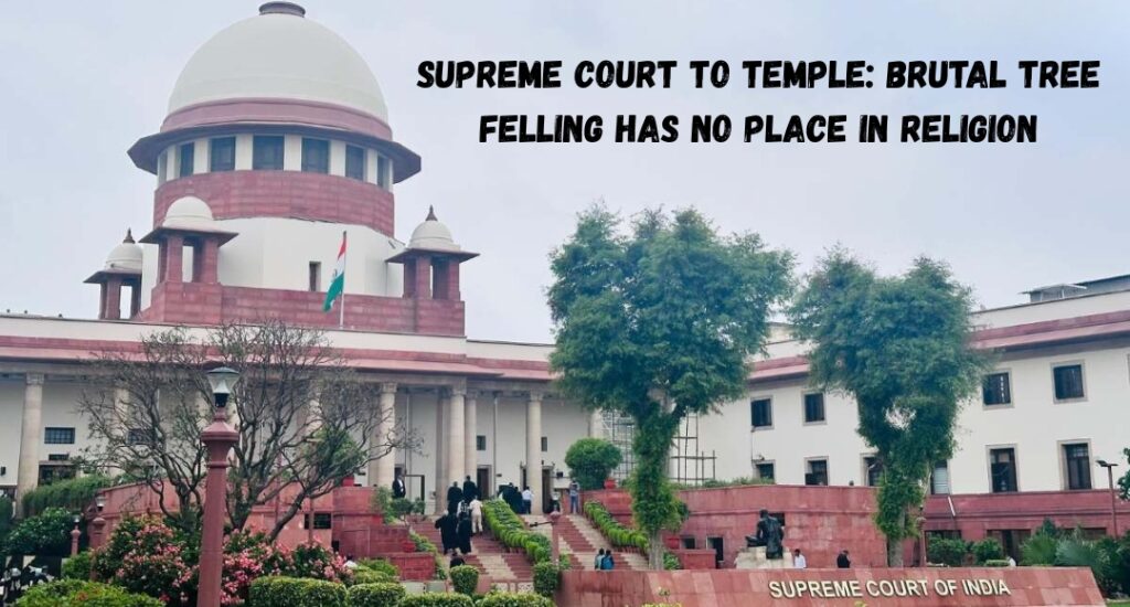 Supreme Court to Temple: Brutal Tree Felling Has No Place in Religion