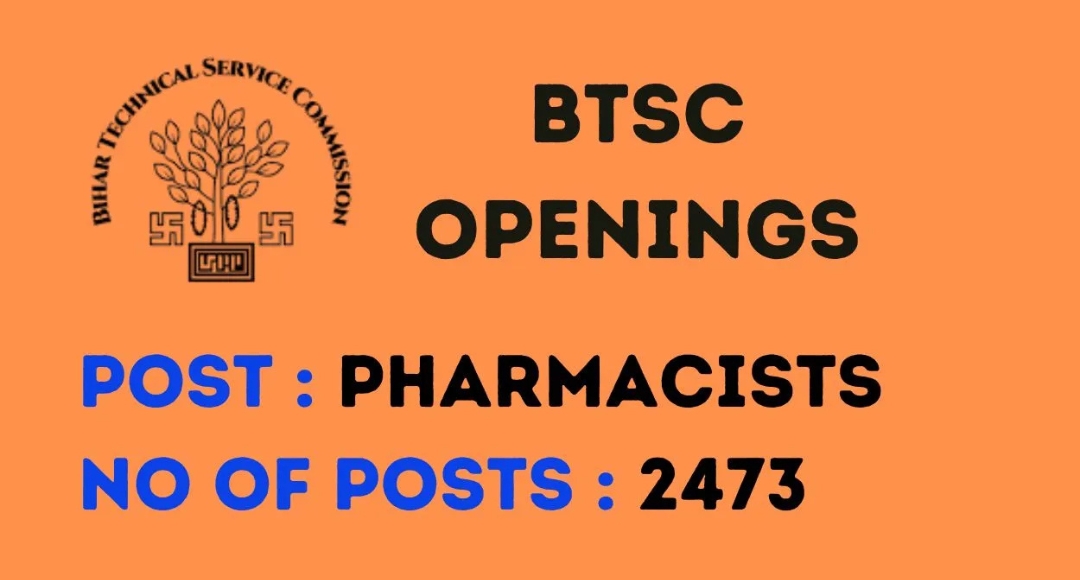 Dreaming of a Government Job Bihar BTSC Pharmacist Recruitment 2025