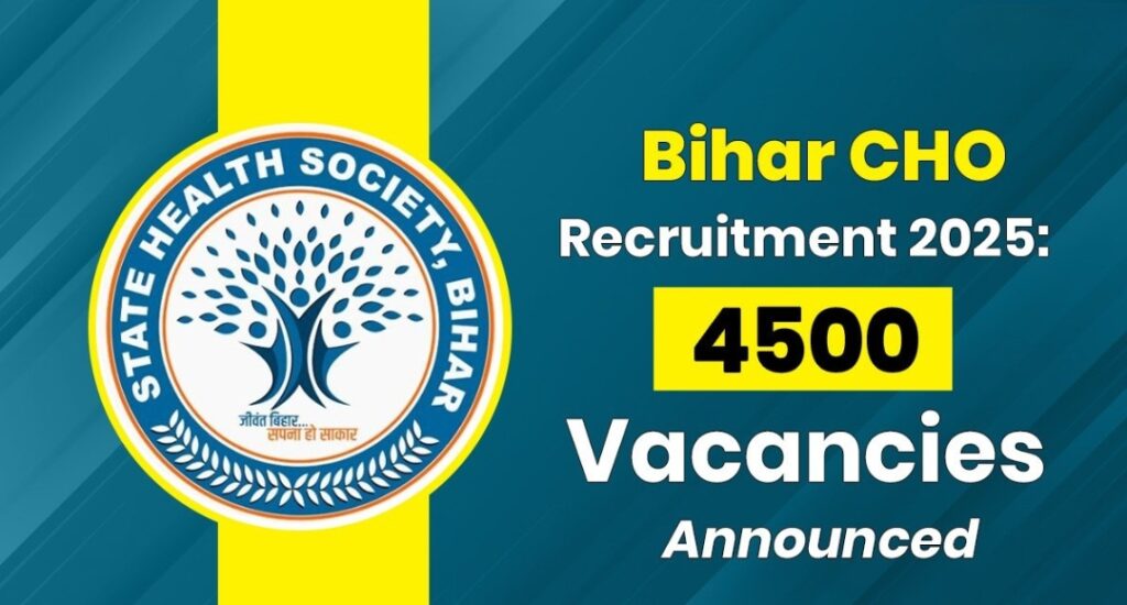 Unlock Your Dream Job with Bihar CHO Recruitment 2025