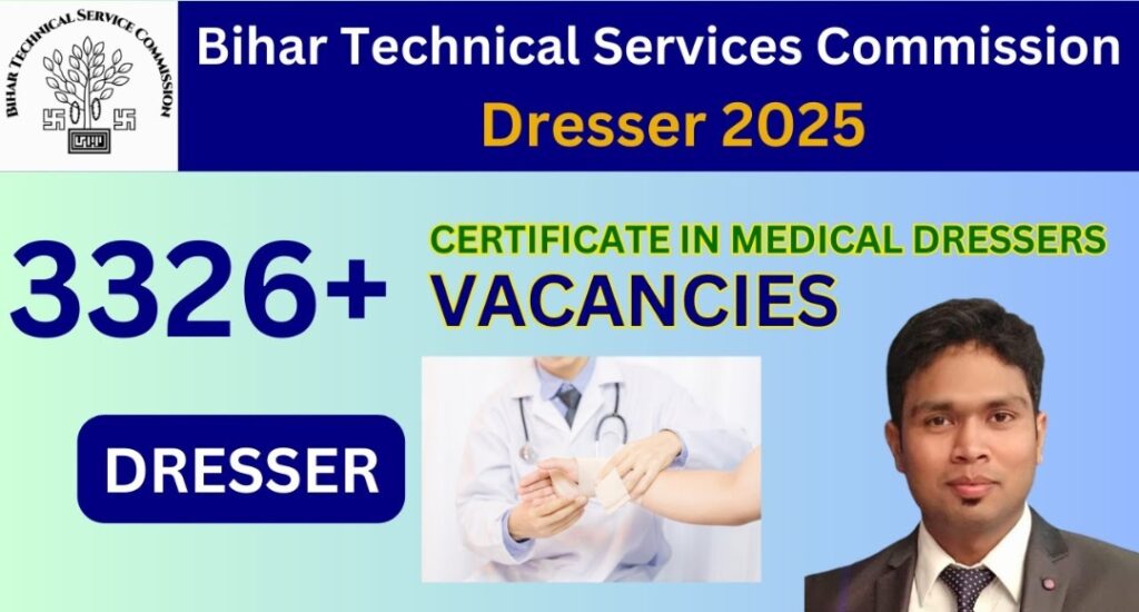 Big Opportunity for 10th Pass BTSC Dresser Vacancies 2025 Now Open