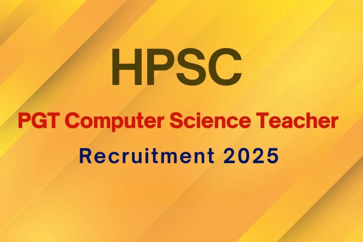 From Tech to Teaching: HPSC PGT Computer Science Recruitment 2025 Begins