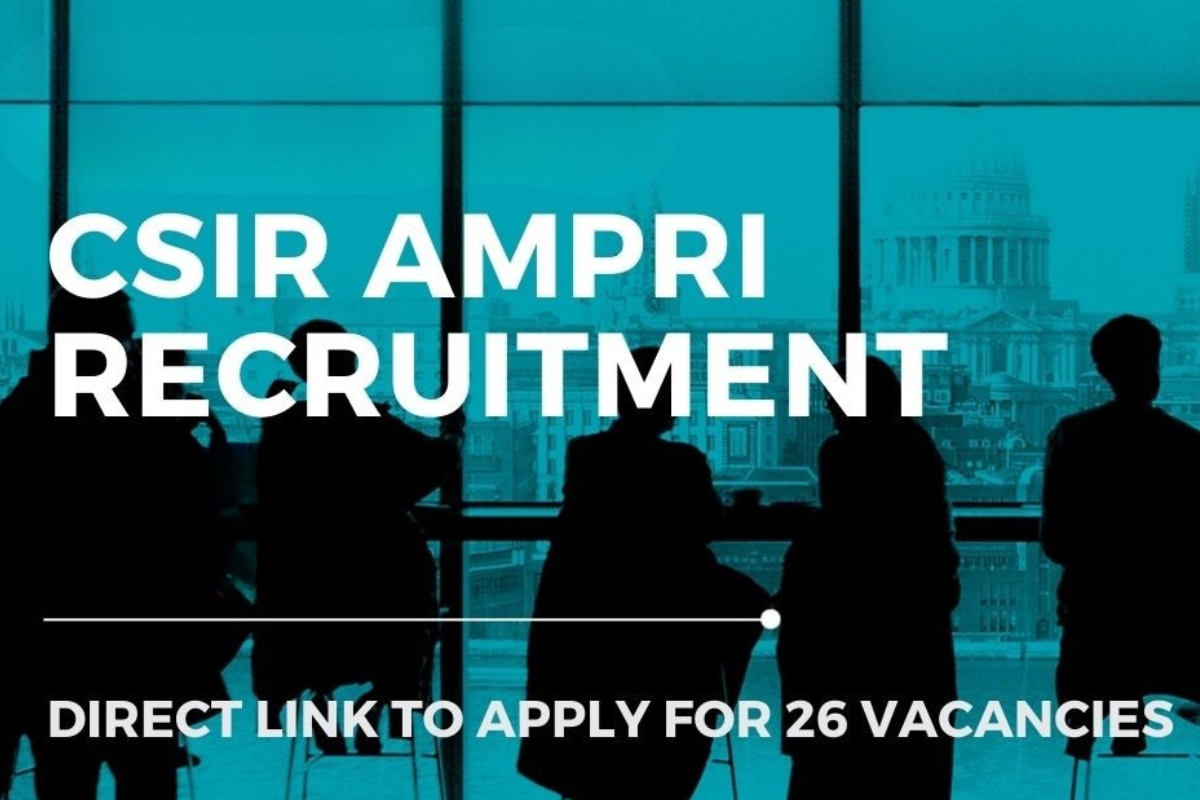 Here's Your Chance to Join CSIR AMPRI with Attractive Pay