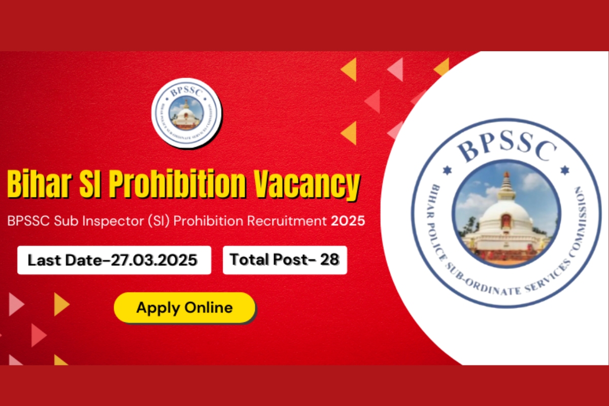 BPSSC 2025 Recruitment: Your Chance to Become a Sub Inspector in Bihar Police