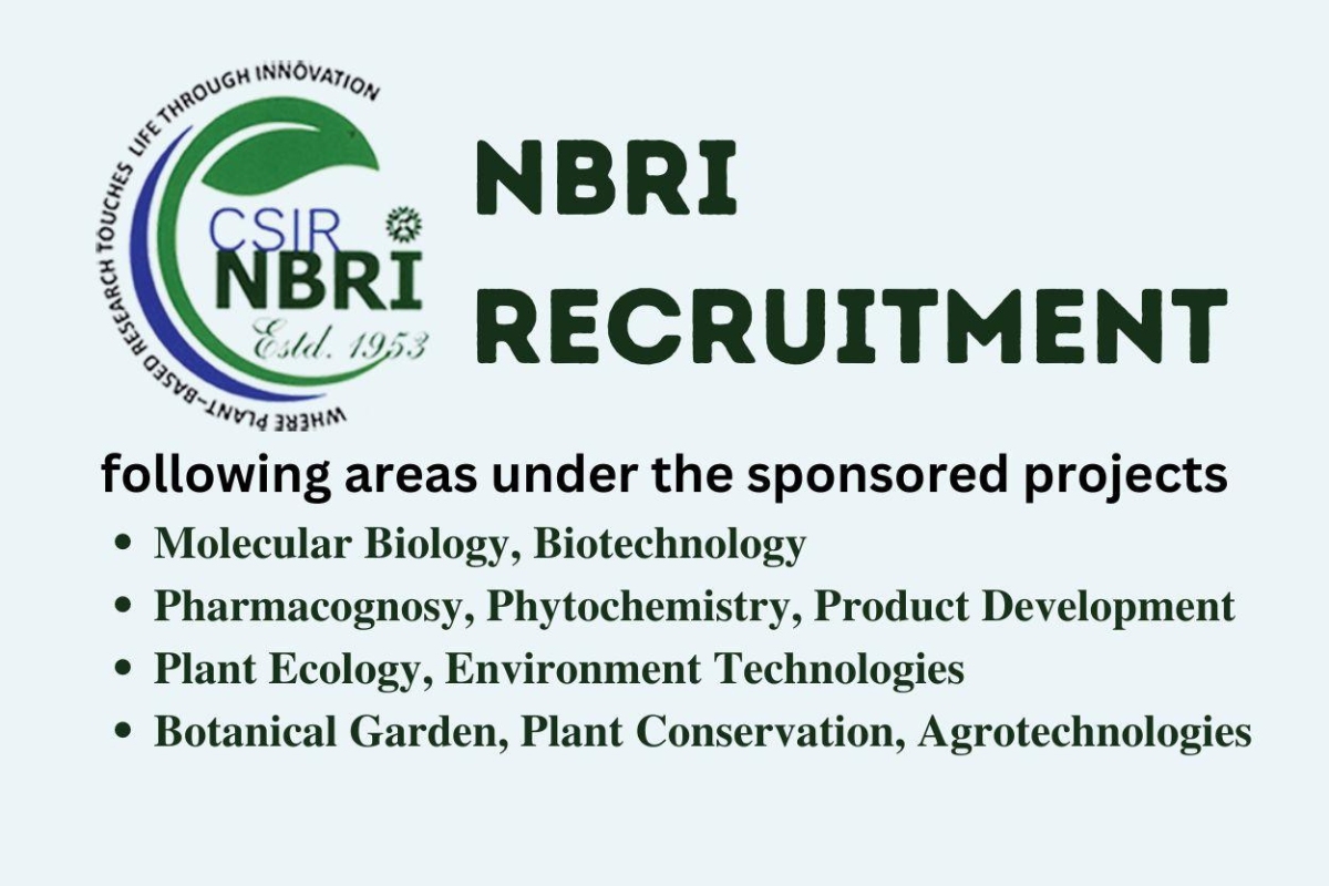 CSIR NBRI Jobs 2025: Apply Online and Step Into a Stable Career Path