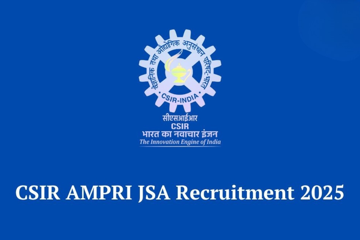 Here's Your Chance to Join CSIR AMPRI with Attractive Pay