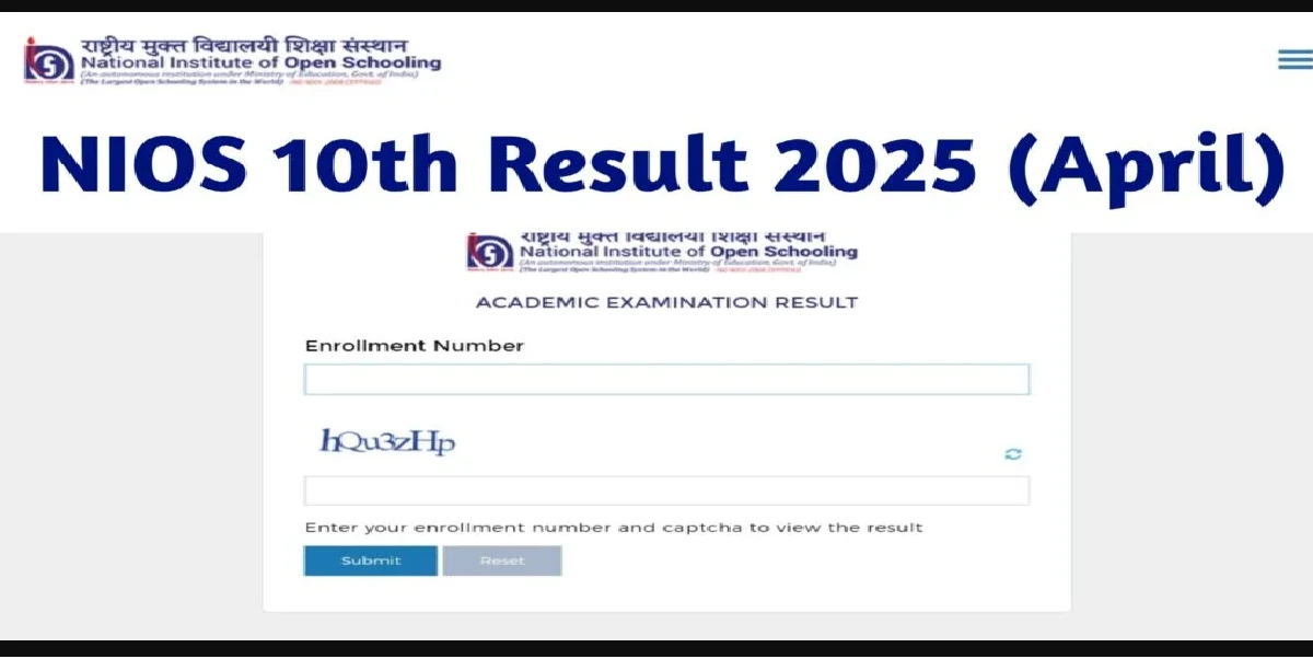 NIOS 10th Result 