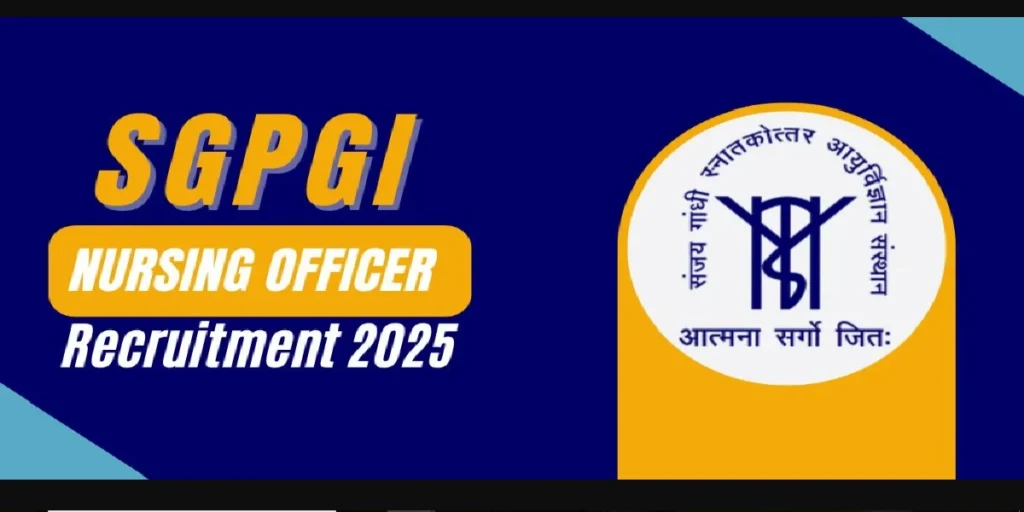 SGPGI Recruitment