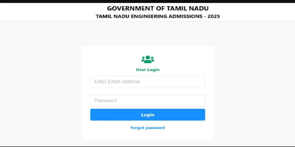 TNEA Random number 2025 Release