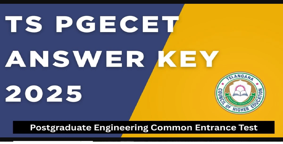 TS PGECET Answer Key 2025