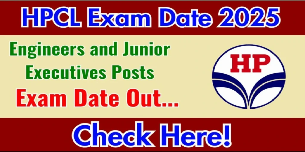 HPSCL Junior Executive Exam Date 2025