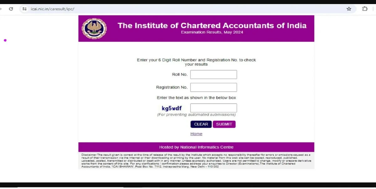 ICAI CA Final Result 2025