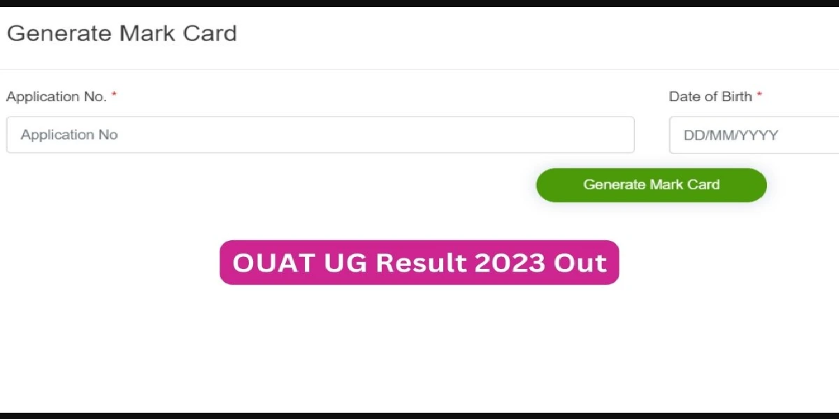 OUAT Result Rank Card