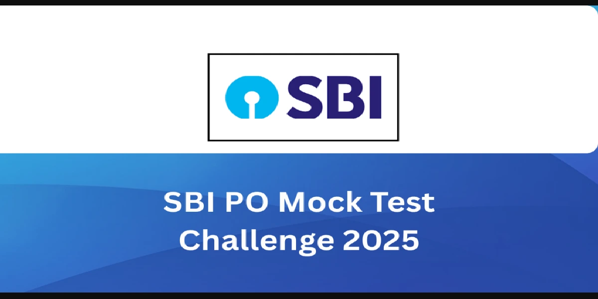 SBI PO Mock Test Challenge