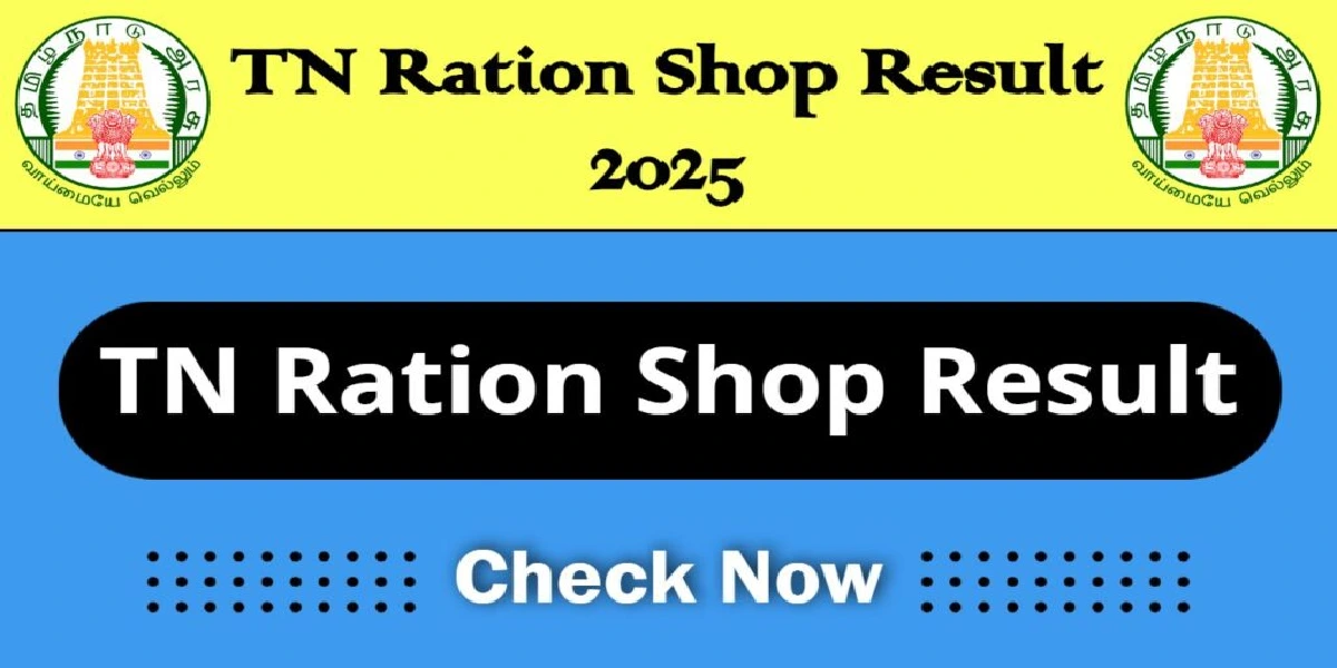 TN Ration Shop Result 2025
