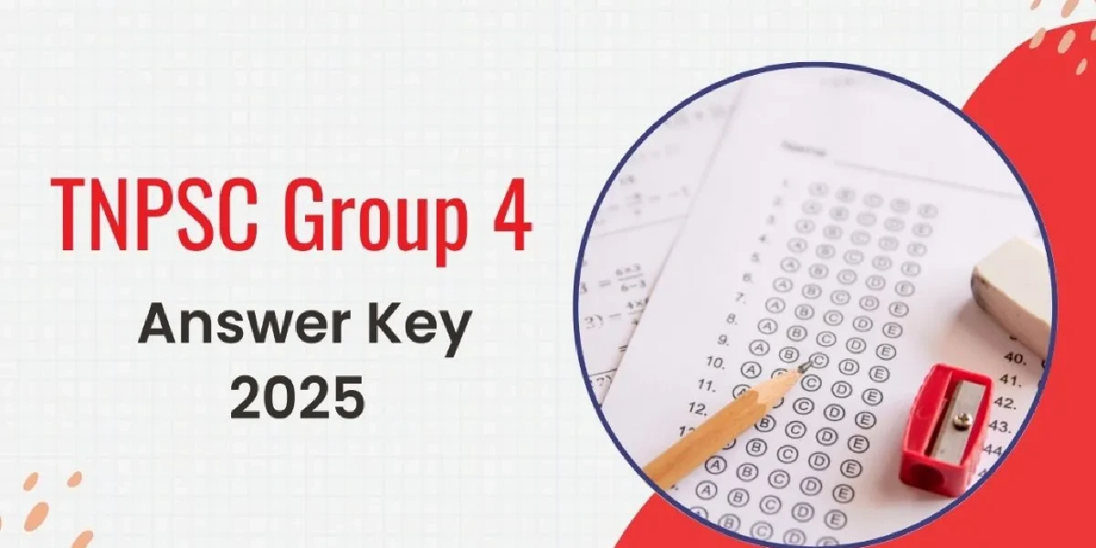 TNPSC Group 4 2025 Answer key