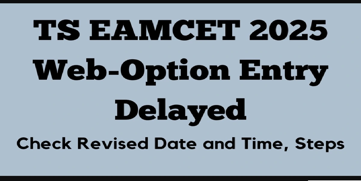 TS EAMCET Counselling Web Option