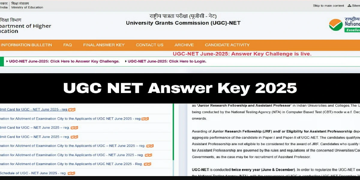 UGC NET Answer Key