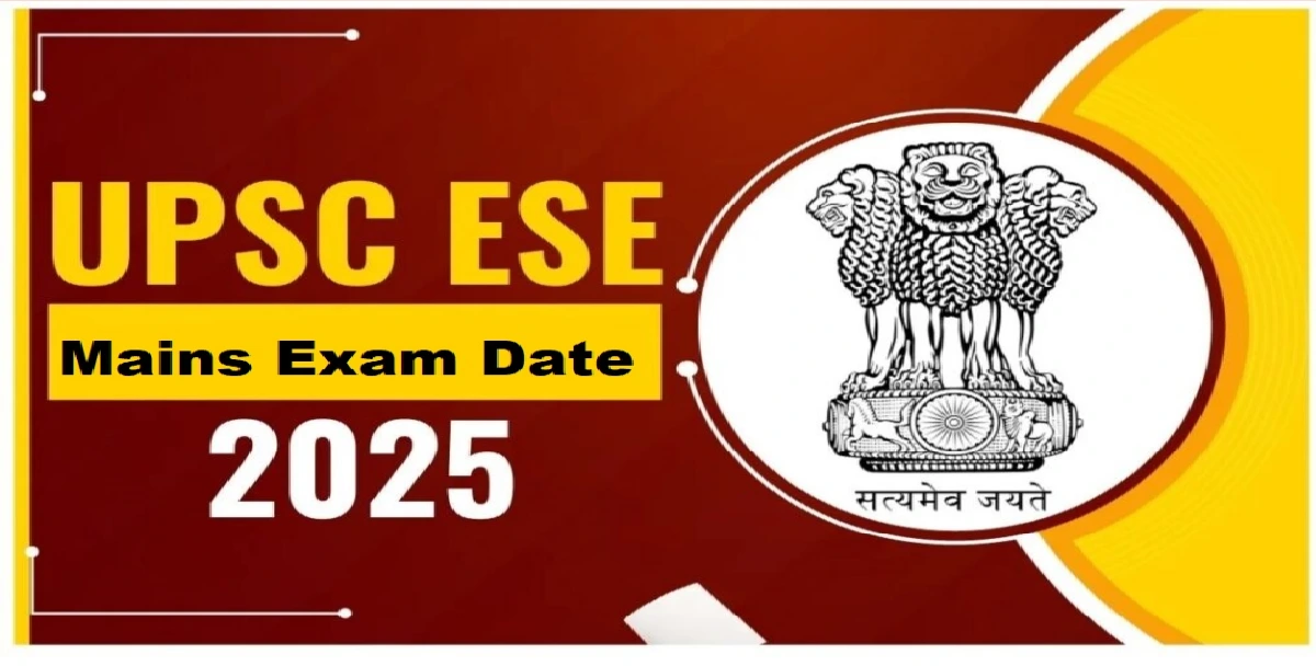 UPSC ENGG SERVICE MAINS EXAM DATE