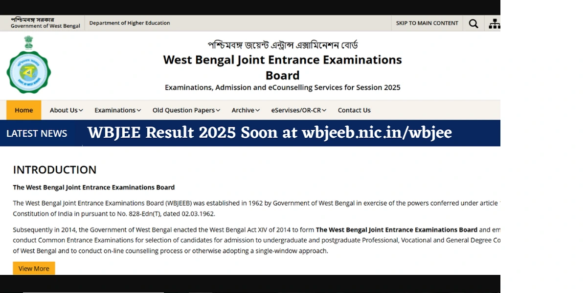 WBJEE Results
