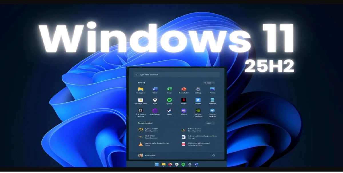 Windows 11 Version 25 h2 update