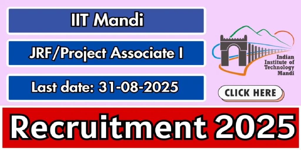 IIT Mandi Faculty Recruitment 2025