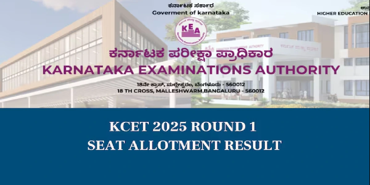 KCET Seat Allotment Result 2025