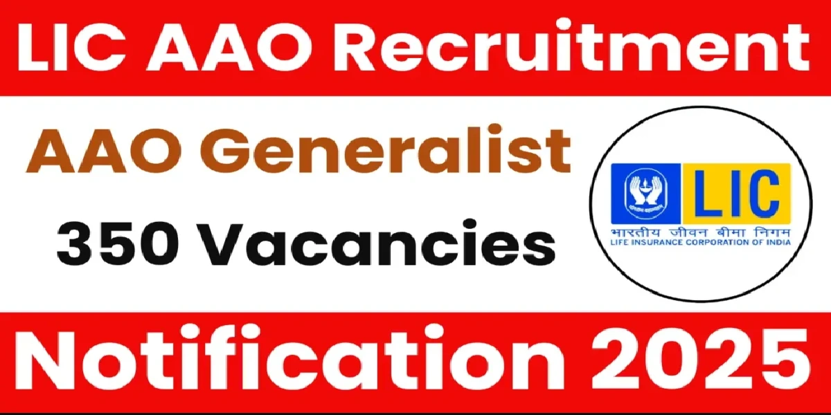 LIC AAO Recruitment