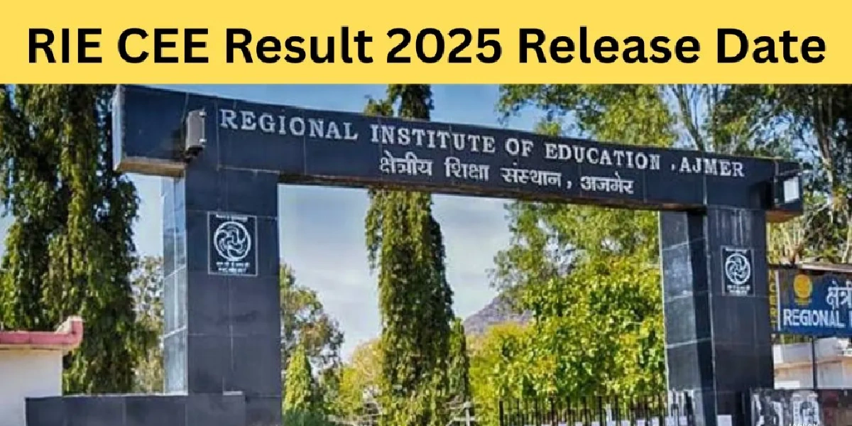 NCERT RIE CEE Result 2025