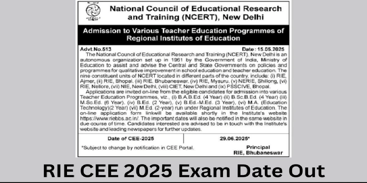 NCERT RIE CEE Result 2025