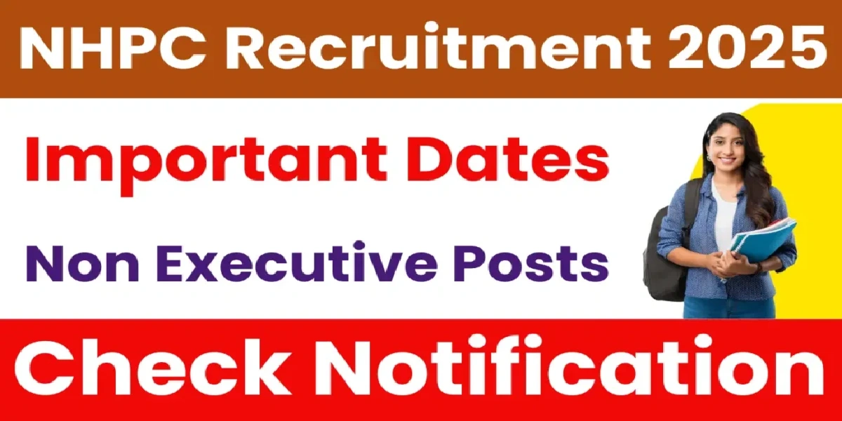 NHPC Non-Executive Recruitment
